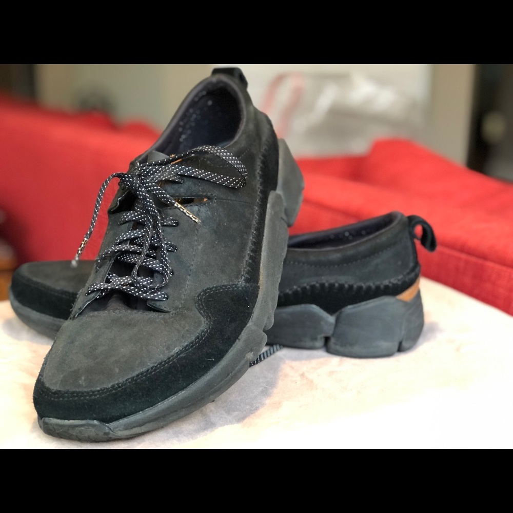 Clarks men lace ups, business casual size 11M